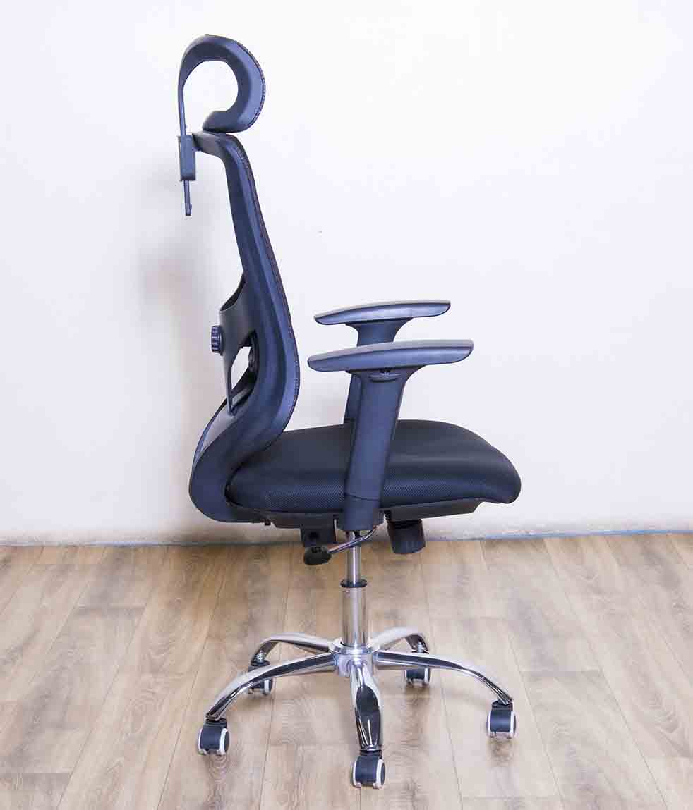 High-back office seat