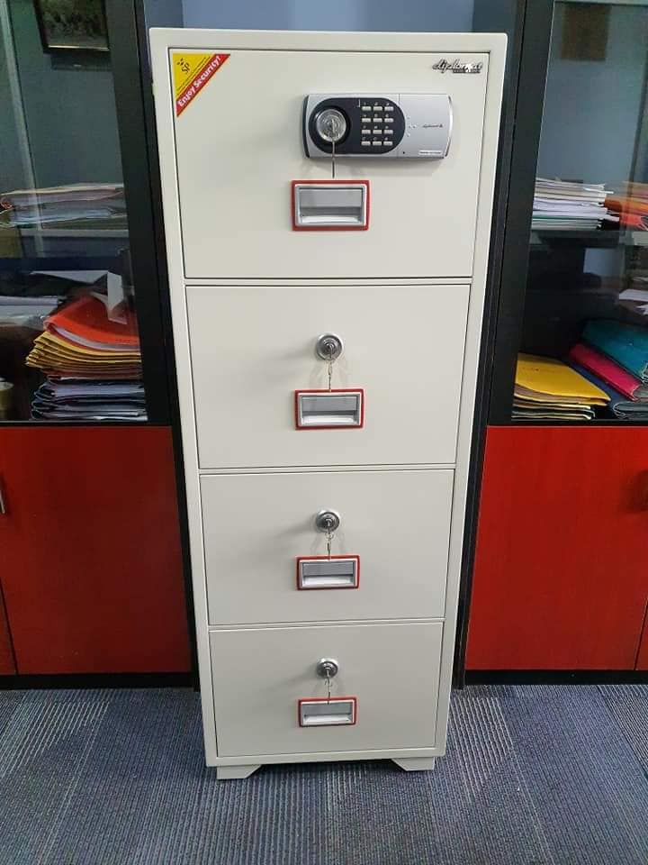 Fire Proof 4-Drawers Cabinet - Image 2