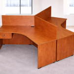 3 Way Office Workstation