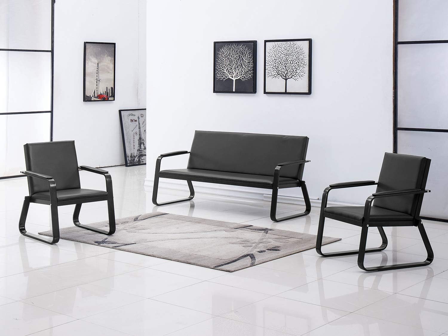 5-seater reception sofa - Image 2