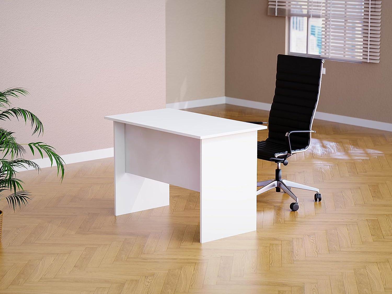 1.2m office desk-white - Image 3