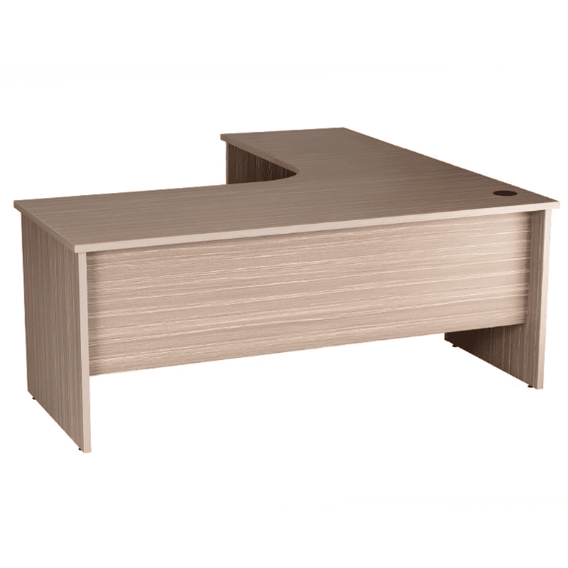 1.4M Curved Office Desk - Image 2