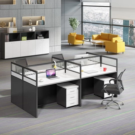 4 Way Office Workstation