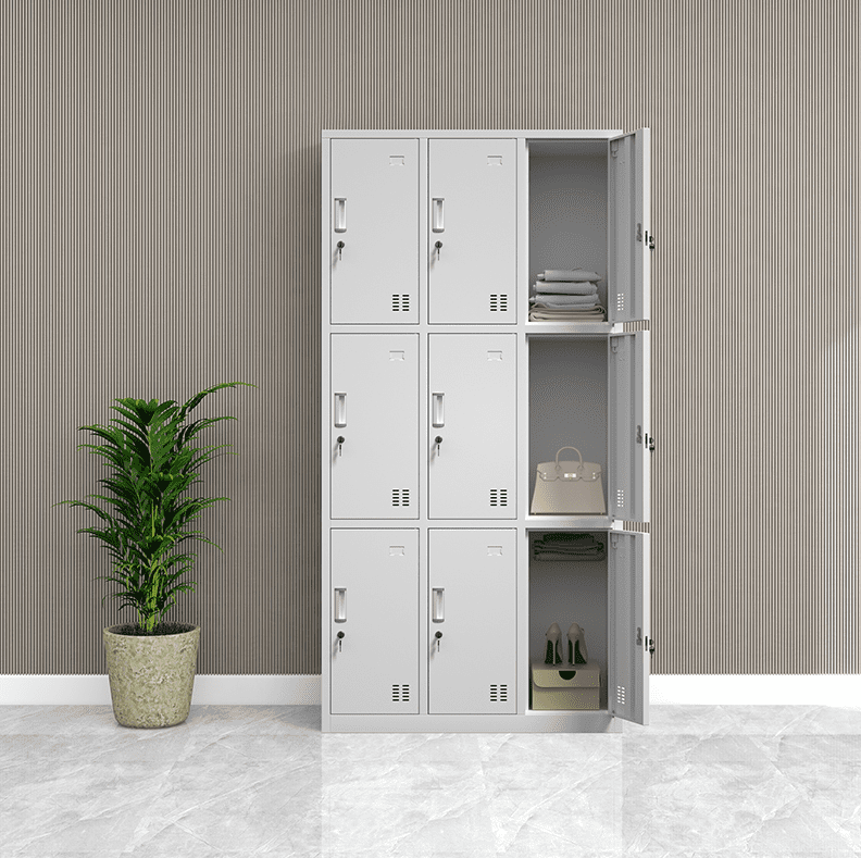 9 Door Steel Locker Cabinet