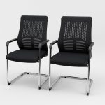 Ergonomic mesh visitor chair for offices, reception areas, boardrooms, and meeting spaces. Professional, comfortable, and ideal for modern workplaces.