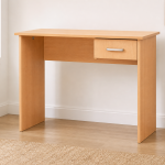 compact office study desk with drawer for home workspace