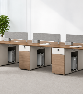Modern 6-Seater Office Workstation