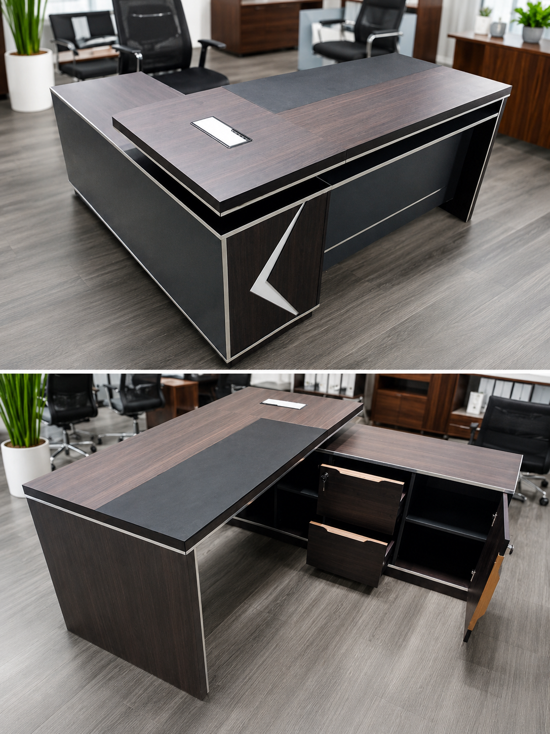 1800mm Executive Office Desk – Modern L-Shaped Desk Kenya