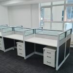 Six-Seater Modular Office Workstation