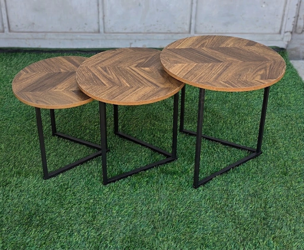 Modern 3-in-1 Nesting Coffee Tables