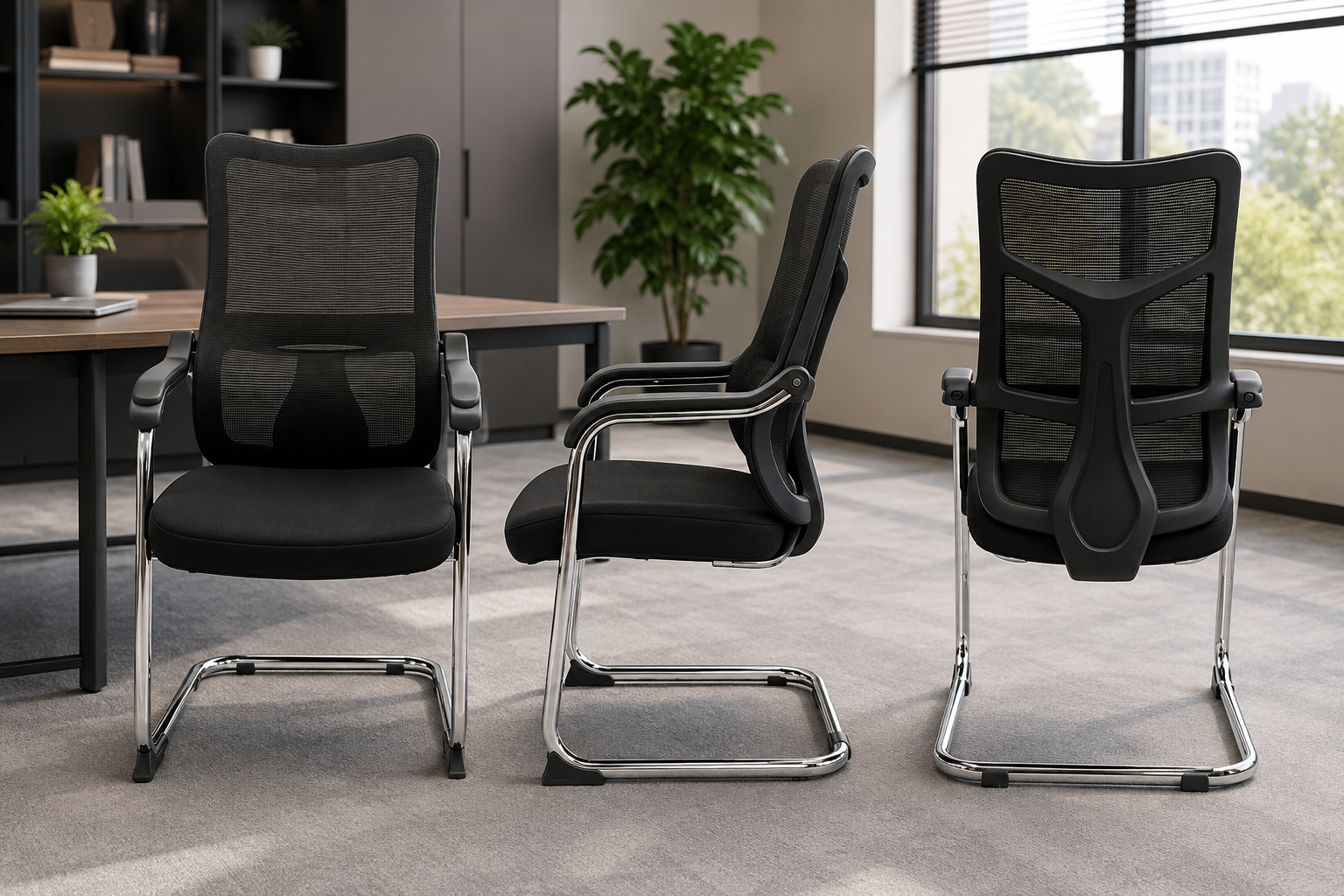 Mesh Visitor Chair