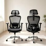 Ergonomic office chair with headrest and lumbar support Kenya